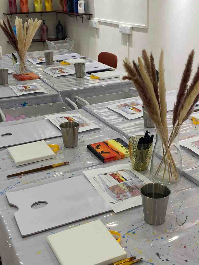 Corporate creative event with ArtZ Club