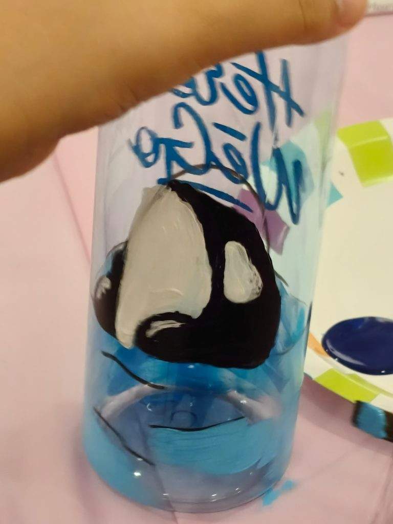 Bottle design and painting activity