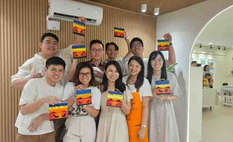 Canvas Art Painting Adults Art Classes At ArtZ Club