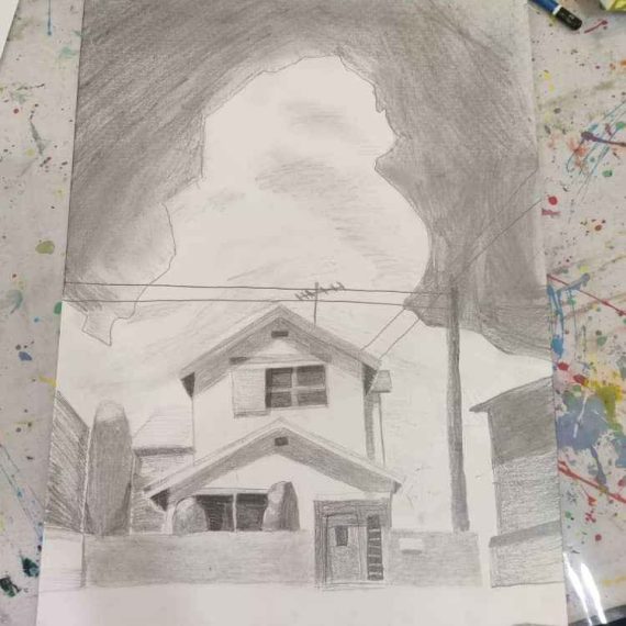 Artzie Sketching Work kids class ArtZ Club