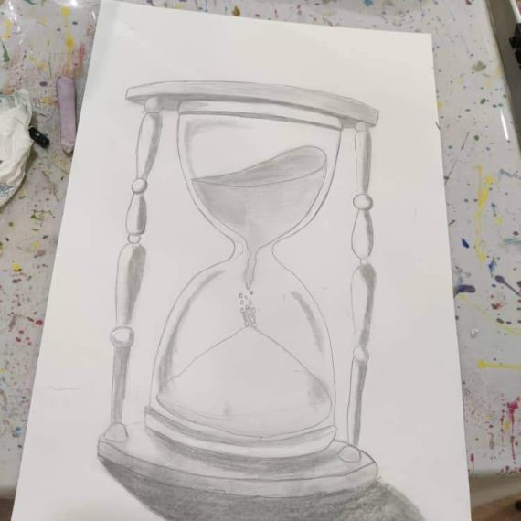 Artzie Sketching Work kids class ArtZ Club