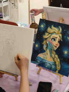 Canvas Art Painting Kids Art Classes At ArtZ Club