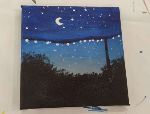Canvas Art Painting Kids Art Classes At ArtZ Club