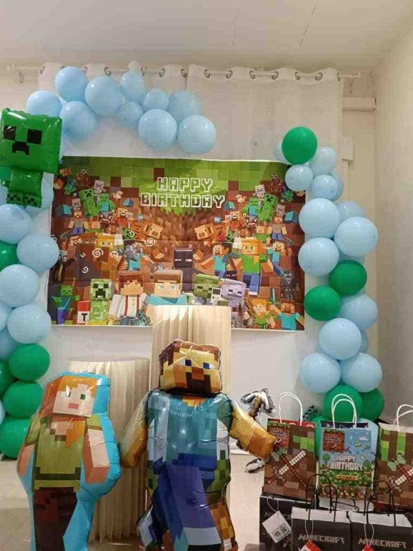 minecraft birthday party ArtZ Club