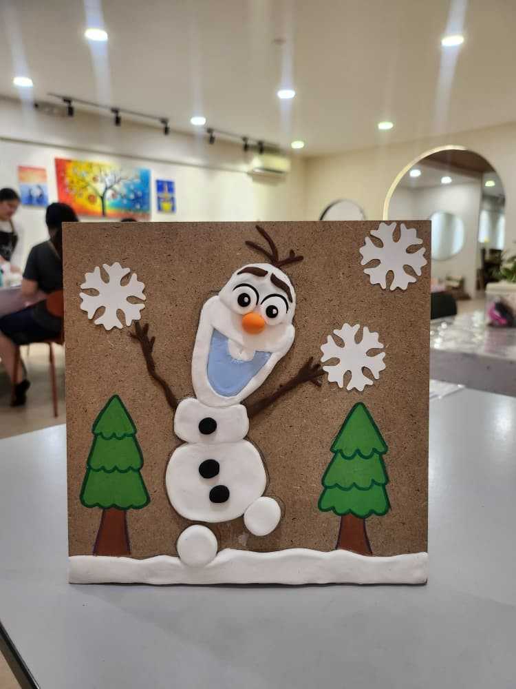 Children's artwork at ArtZ Club Malaysia