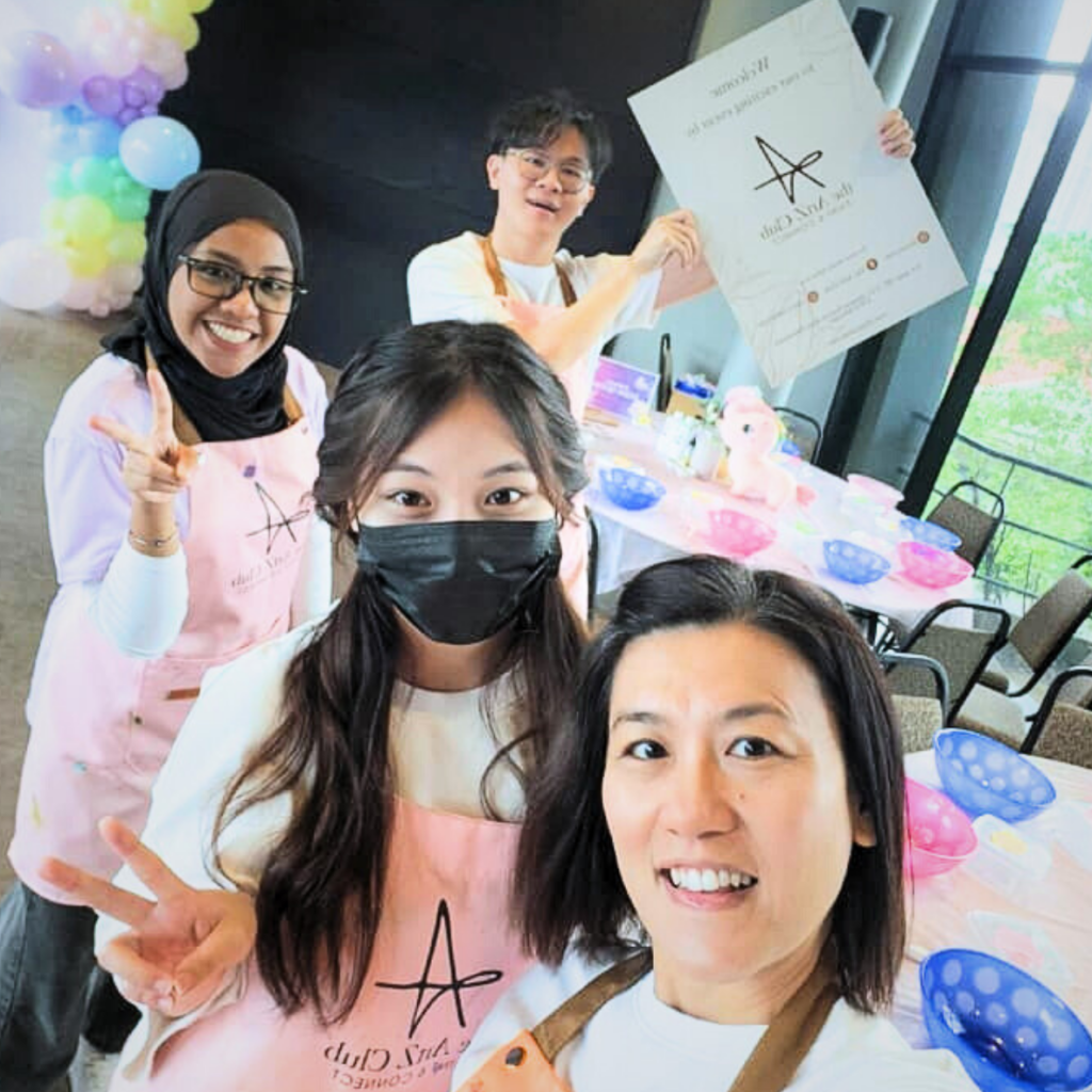 Children celebrating at a party.ArtZ Club Party Team Mobile Party ArtZ Club