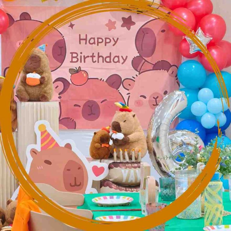 capybara birthday party