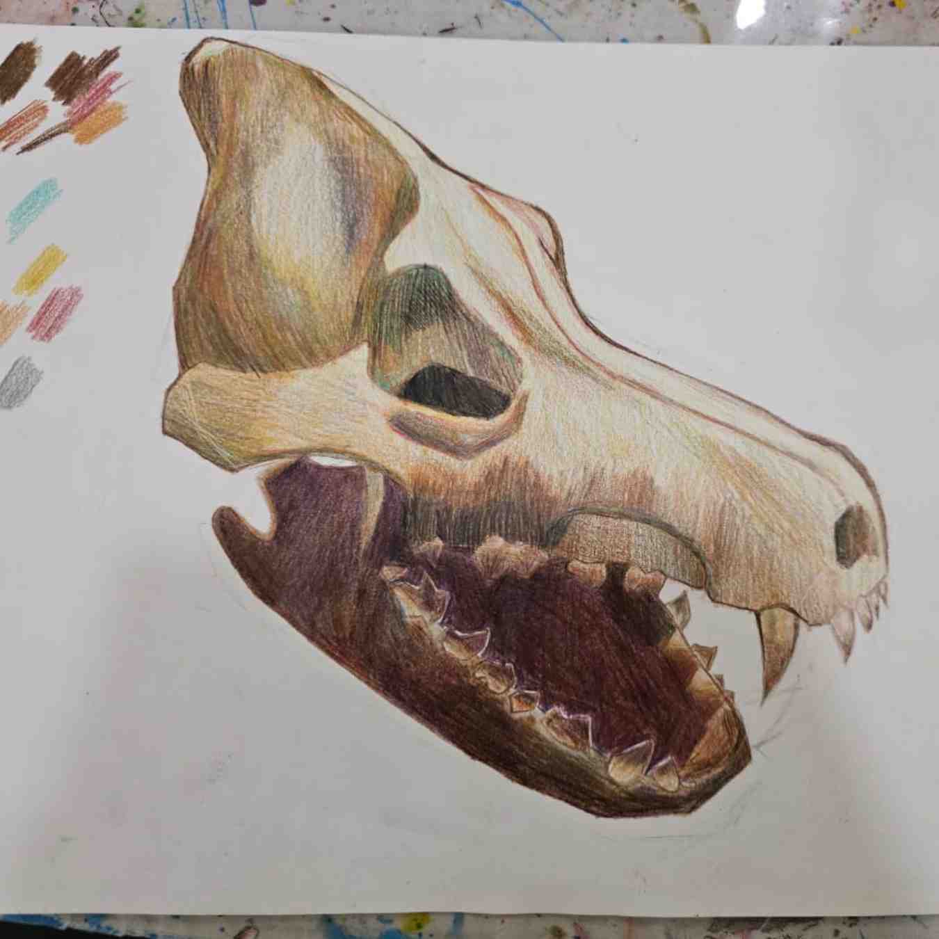 ArtZ Club pencil drawing student work