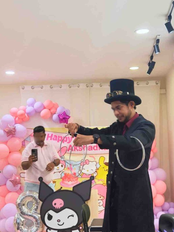 Magician Birthday Party ArtZ Club