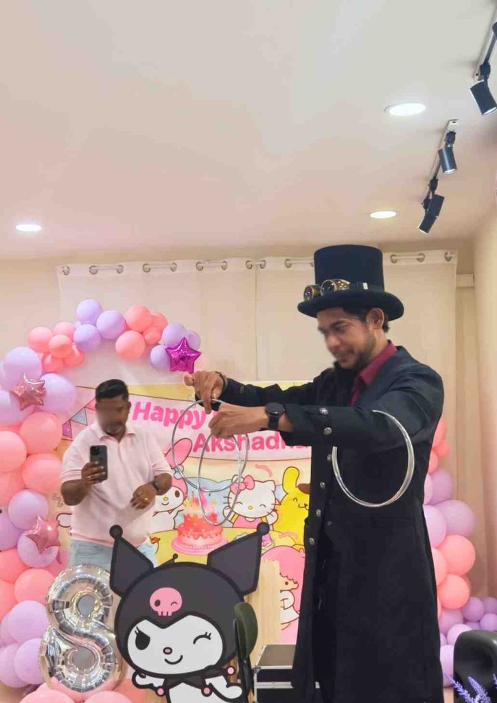 Magician Birthday Party ArtZ Club