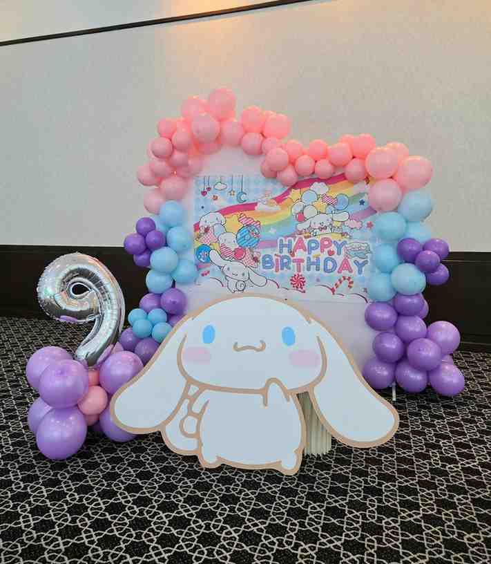 Creative kids birthday party setup by ArtZ Club