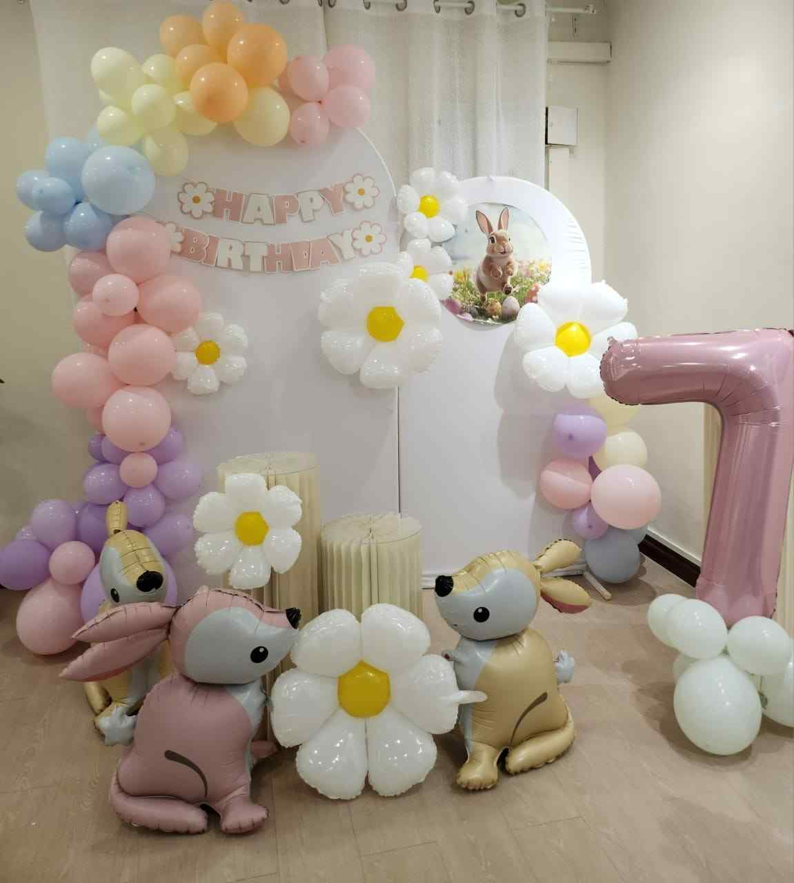Kids birthday party decoration and celebration