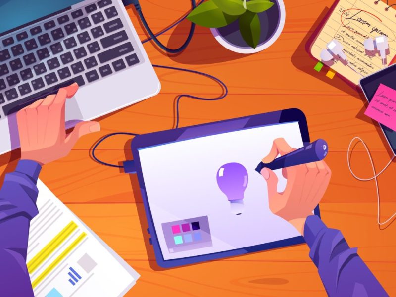 Digital drawing equipment for children