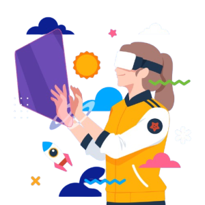 Digital art class for kids technology learning