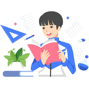 Digital art class for kids focus studying