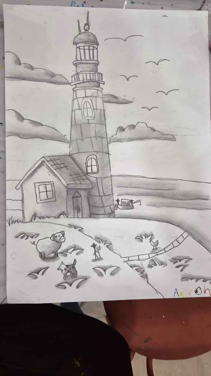 ArtZ Club student pencil sketch
