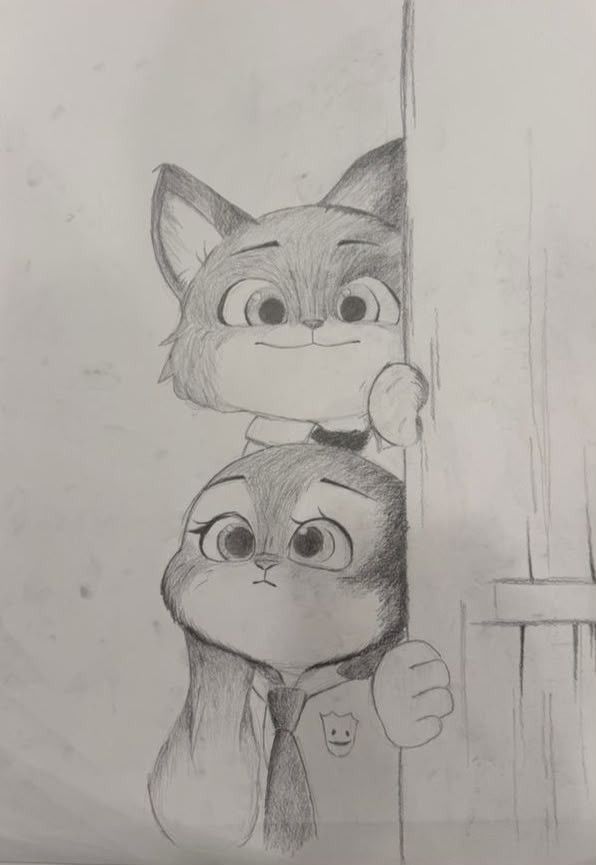 ArtZ Club pencil sketch artwork