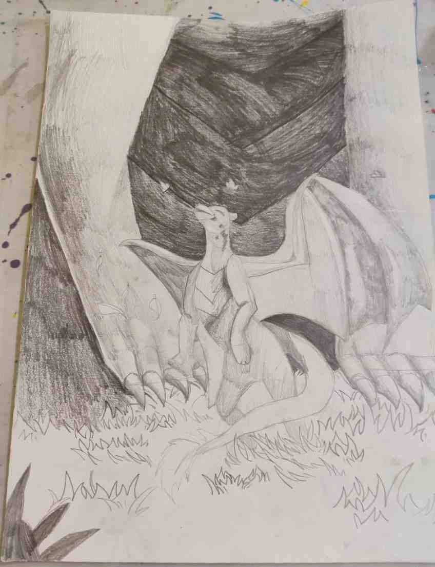 ArtZ Club young artist sketching artwork