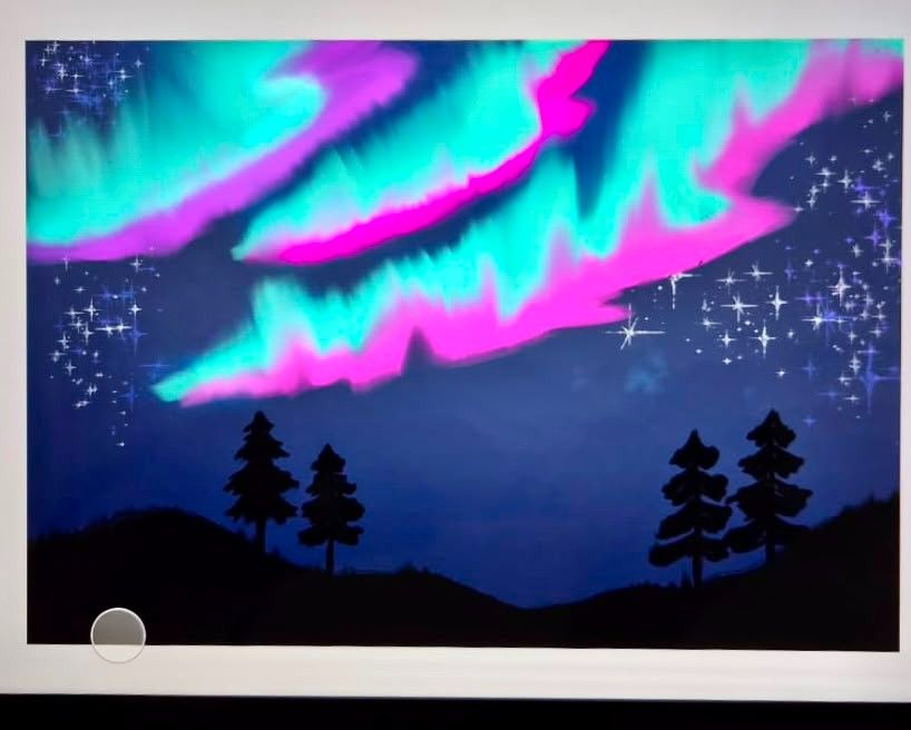 Student digital drawing example