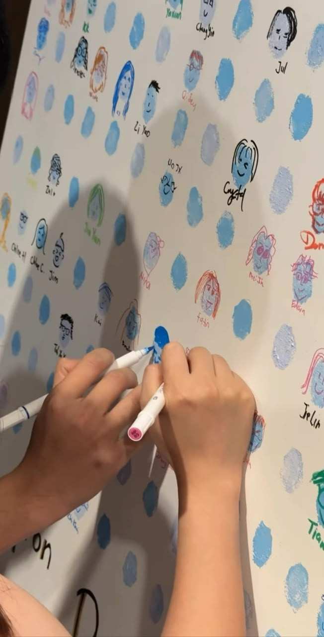 Personalised Welcome Board artwork for special celebrations